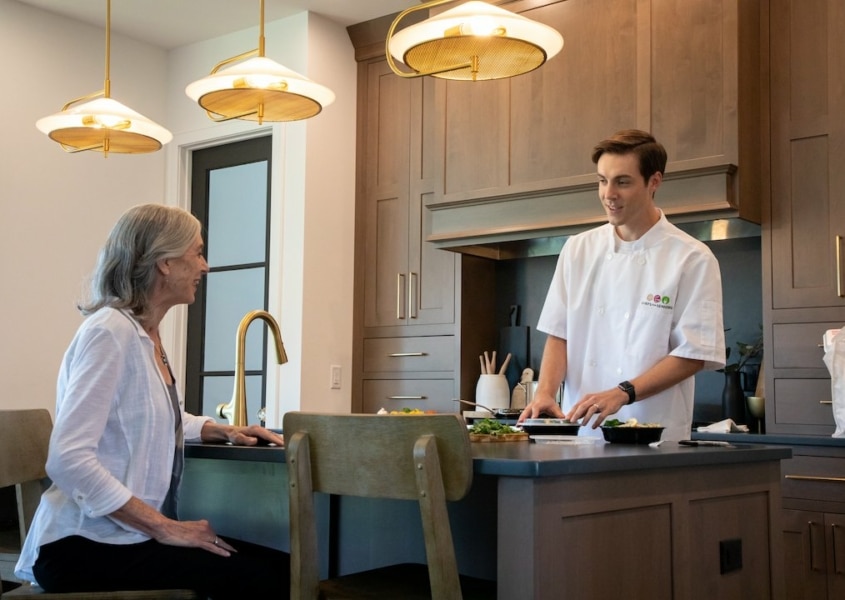 Hiring a cook for your home can save you time.